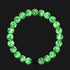 Kiwi | .925 Sterling Silver | Firefly Glass Bracelet